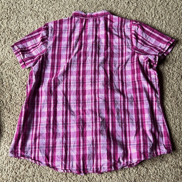 Purple-pink button down shirt - Picture 2 of 2